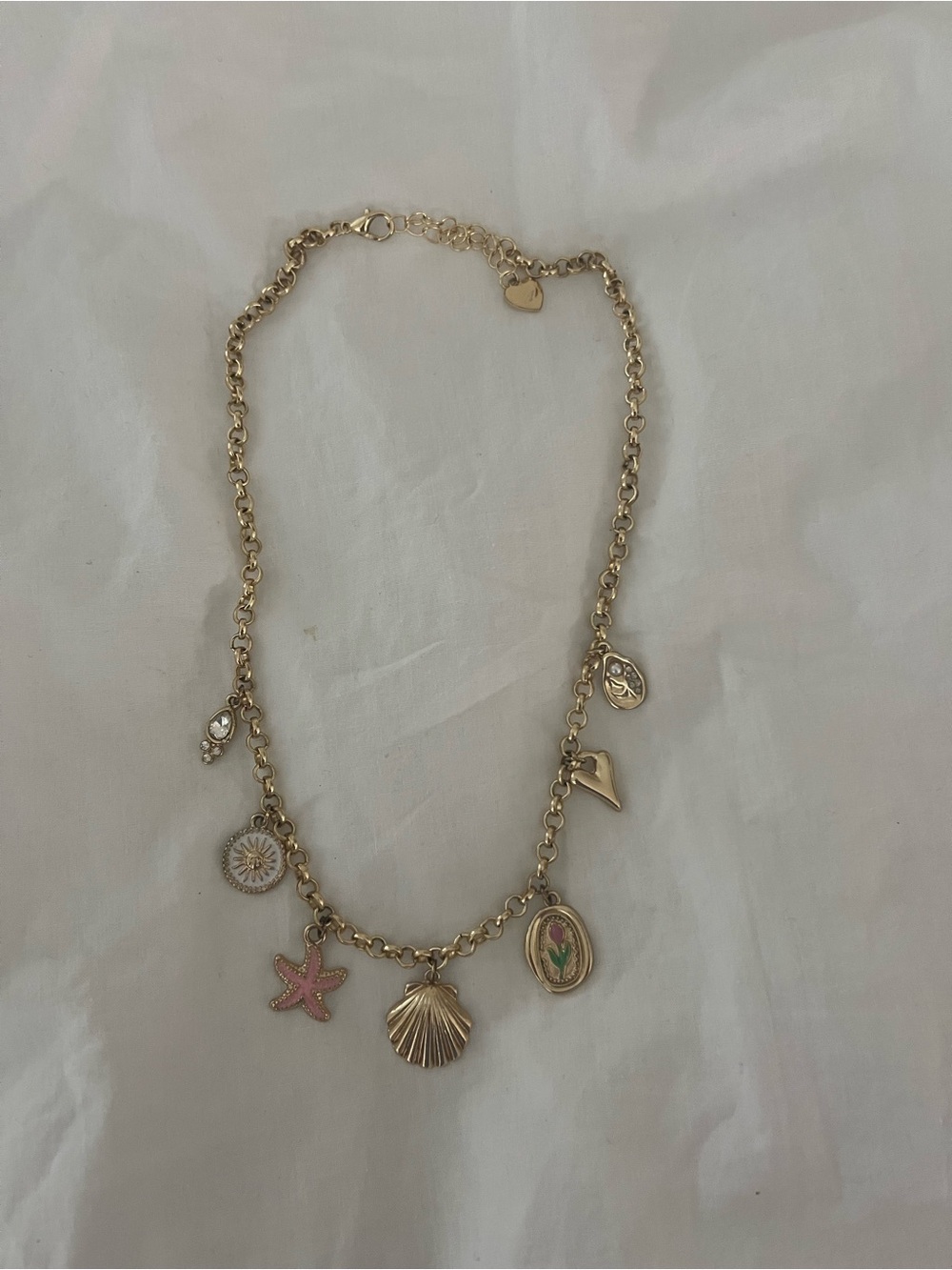 Gold Charm Necklace